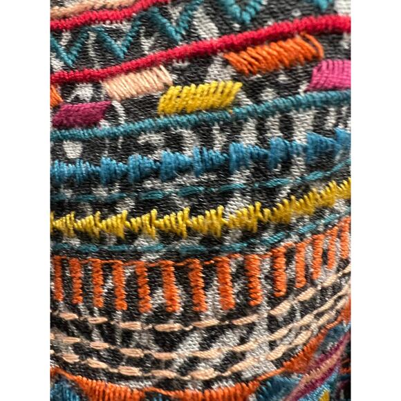 Savanna Jane Black paisley embroidered Cottagecore boho blouse plus sz 1X - Picture 9 of 9